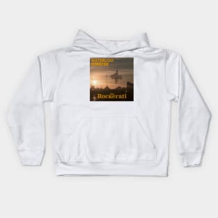 The Rockerati debut album 'Waterloo Sunrise' Sleeve Artwork Kids Hoodie